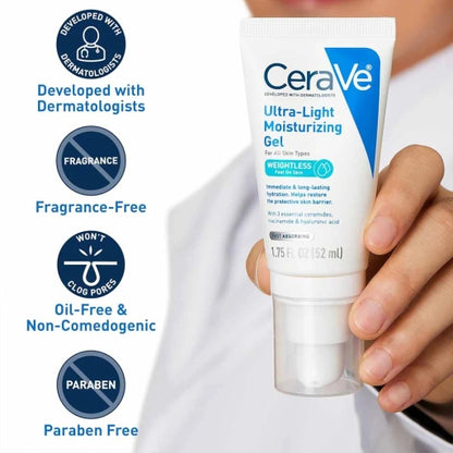 CeraVe Ultra-Light Moisturizing Gel 52Ml