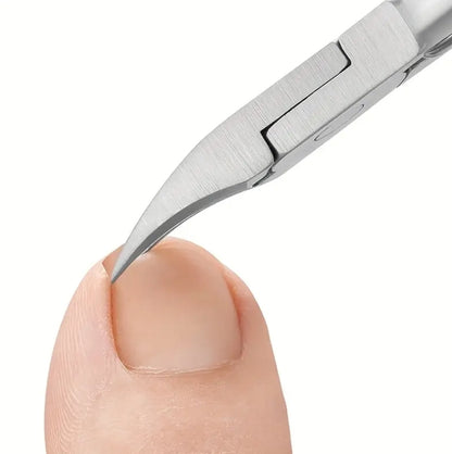 Professional Podiatrist Toenail Clippers – Extra-Sharp Pointed Blades, Wide Jaw for Thick & Ingrown