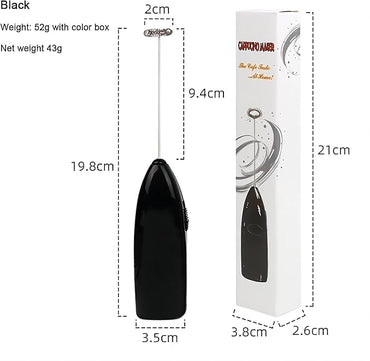 Modern mini portable automatic battery power egg coffee whisk beater hand held electric mixer Milk Frother Handheld Automatic Milk Foam Maker Hand Frother for Coffee Hot Chocolate Mini Drink Mixer Coffee Mixer