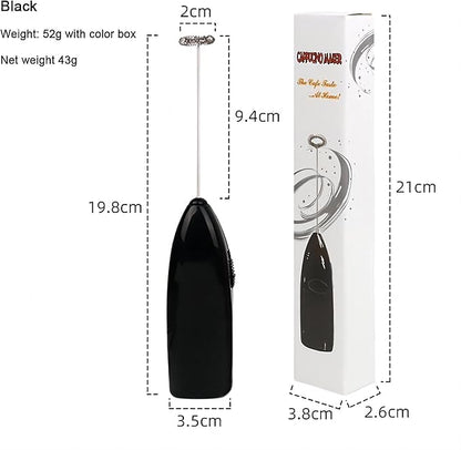 Modern mini portable automatic battery power egg coffee whisk beater hand held electric mixer Milk Frother Handheld Automatic Milk Foam Maker Hand Frother for Coffee Hot Chocolate Mini Drink Mixer Coffee Mixer