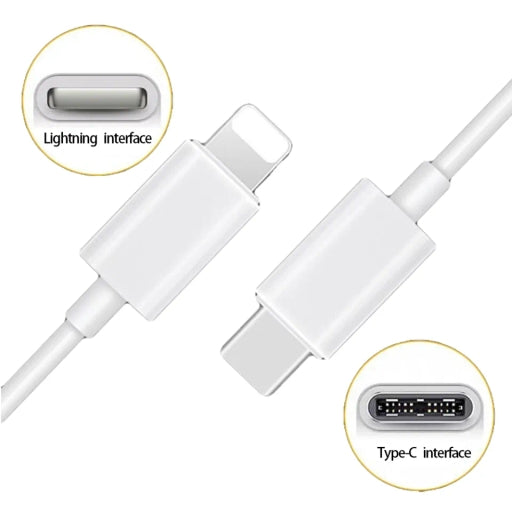 20W PD USB-C to Lightning Fast Charging Cable for IPhone, IPad & MacBook
