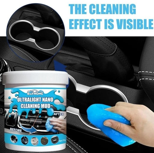 Auto Cleaning Putty Car Dust Cleaning Gel Universal Gel Cleaner Car Cleaning Supplies 70G