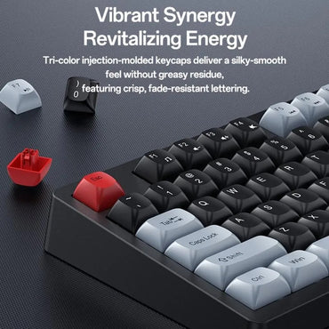 Yesido KB44 Wired Keyboard - 104 Keys RGB Backlit Low-Noise Keyboard - English Layout - QWERTY