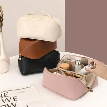Travel Makeup Bag,Large Capacity Cosmetic Bags for Women, Waterproof Portable Pouch