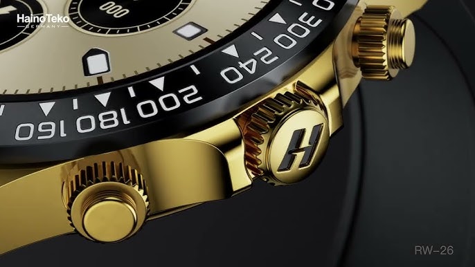 Haino Teko Germany RW-26 Round Smartwatch with stylish King Bracelet