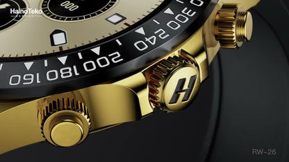 Haino Teko Germany RW-26 Round Smartwatch with stylish King Bracelet