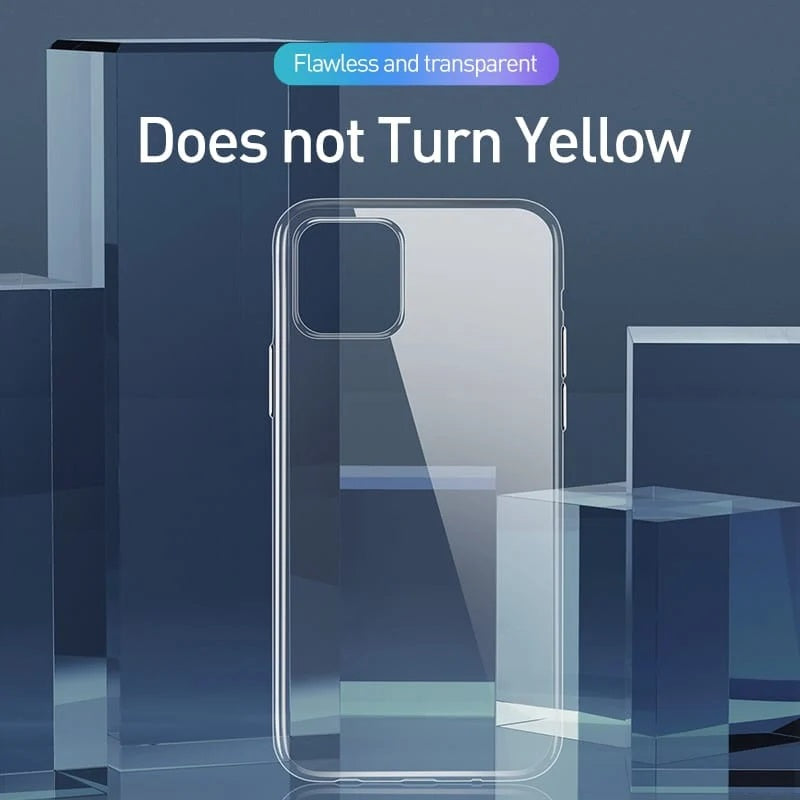 Baseus Simple Series TPU Protective Case (Transparent) For iPhone 11 Pro