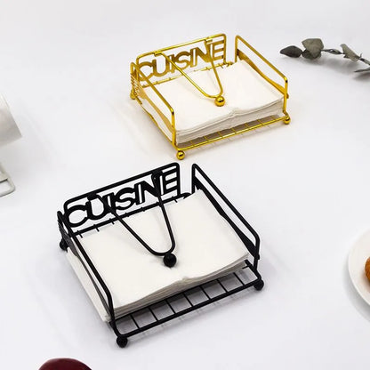 Classic Tissue Holders for Tables, Dining Table Napkin Holders for Kitchen