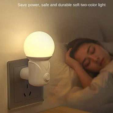 Night Bulb 2 in 1(White/Warm Lights)