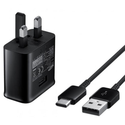 Samsung Fast Charger Travel Adapter (15W) with USB-C to USB-a Cable AAA Grade