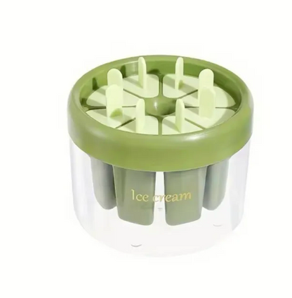 Ice Cream Maker - Food-Grade Popsicle & Treat Mold with Lid, Lead-Free Ps