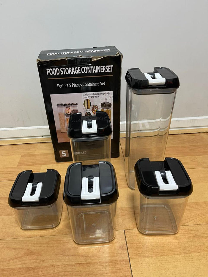 5 Pcs Airtight Food Organizer