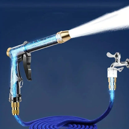 Portable High Pressure Water Gun for Cleaning Car Wash Machine Garden Watering Hose Nozzle Sprinkler