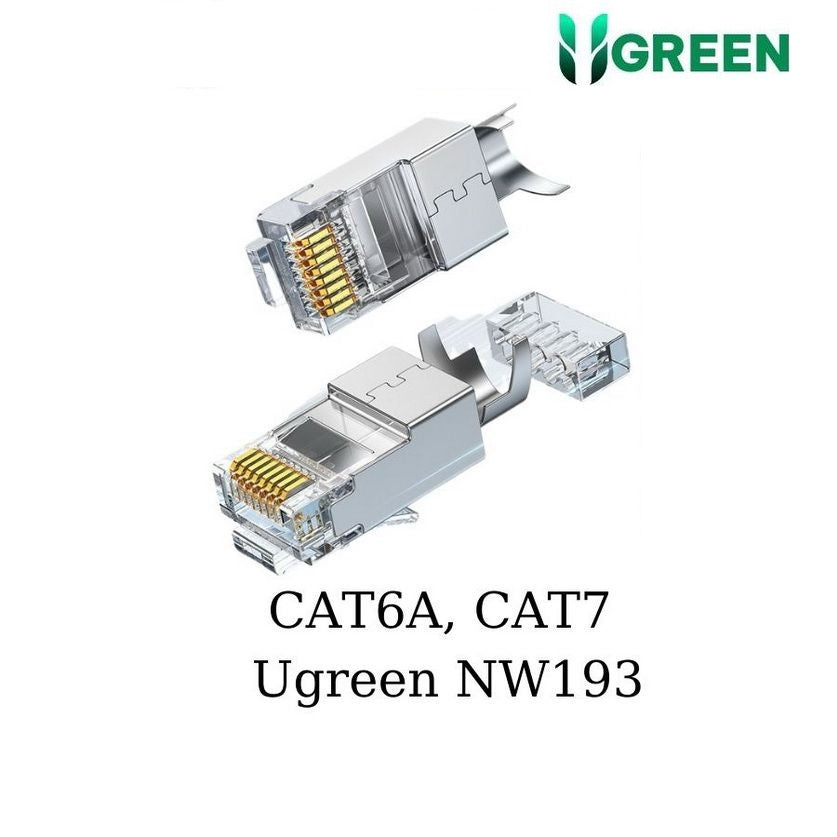 Ugreen 50634 10Pcs Cat7 Rj45 8P - 8C Modular Plugs - NW193