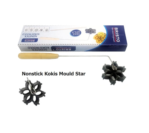 Bristo Nonstick Kokis Mould Star Design