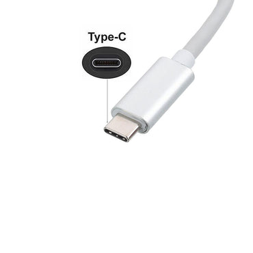 2Pc Fast Charge Type-C Cable White Colour Efficient Fast Charging 1M