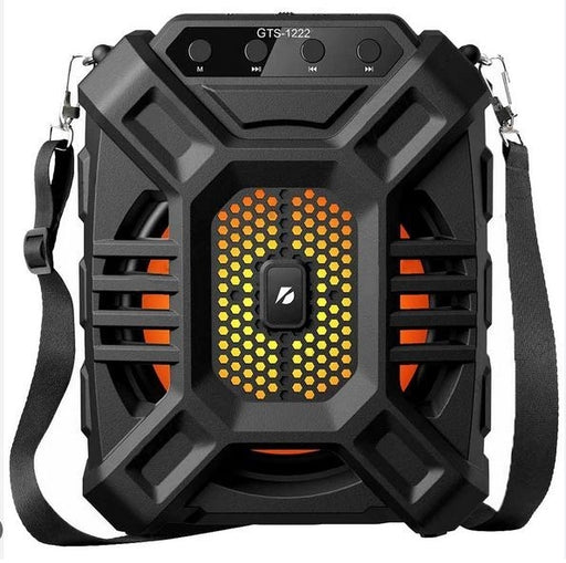 GREATNICE GTS-1222 Bluetooth, USB, TF Card & FM Radio Supported 6.5 Inch Driver RGB Lighting Speaker