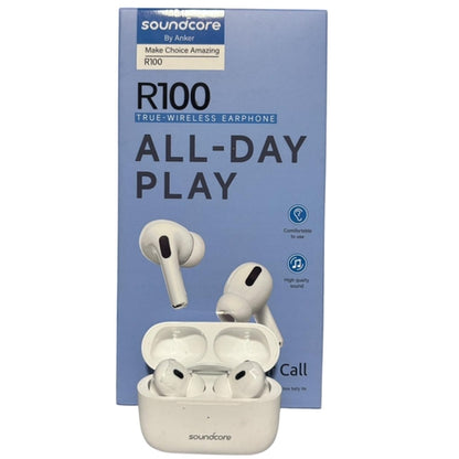 Soundcore R100 True Wireless Earbuds – Bluetooth 5.0, Deep Bass, Charging Case