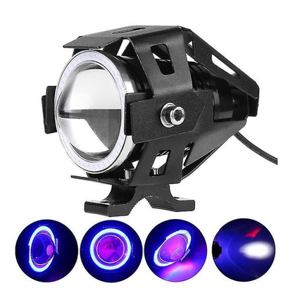 U7 Mini Fog Light Single PCS Blue Ring