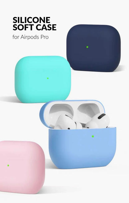 Soft Touch Silicone Case For Apple Airpods Pro