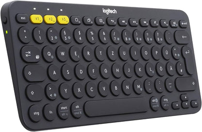 LOGITECH K380 Wireless Bluetooth Portable Mini Mute Gaming Multi-Device Keyboard