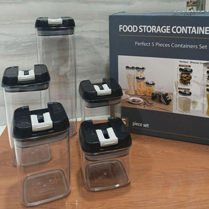 5 Pcs Airtight Food Organizer