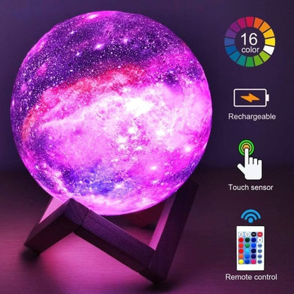 Moon Shade Light 16 Color Remote Control