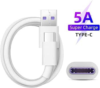 40W 5a 1M USB Type-C Fast Charging Cable for Huawei Xiaomi and All Type-C Devices