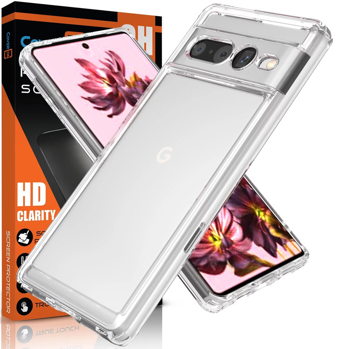 Transparent Slim Gel Case for Google PIXEL 7 PRO