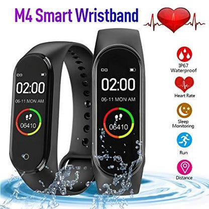 New M4 Smart Watch Band 4 Fitness Tracker for Android & Apple
