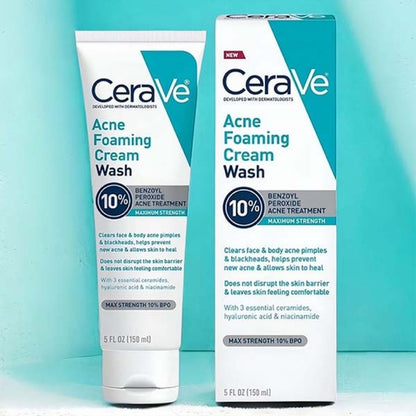 CeraVe Acne Foaming Cream Wash 150Ml