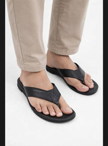 KADAMSOFT 9505 Men’s Comfort Slippers – Black