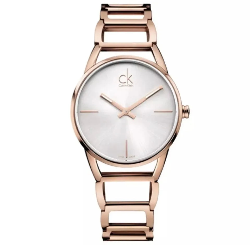 CK Ladies Watch Stainless Steel Quartz Analog Business Casual Wristwatch for Women