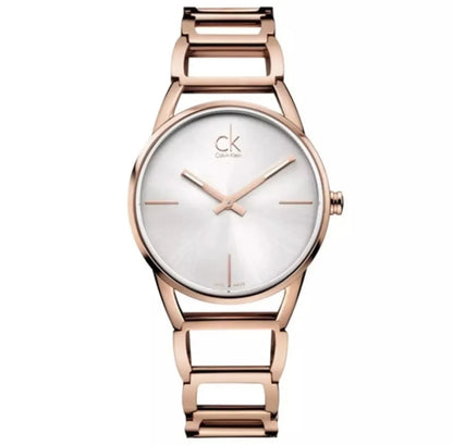 CK Ladies Watch Stainless Steel Quartz Analog Business Casual Wristwatch for Women