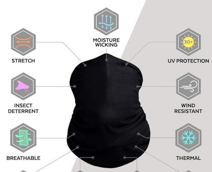 Ultimate Windproof & Dustproof Mask Scarf - Seamless Protection for Sports, Cycling, and Riding