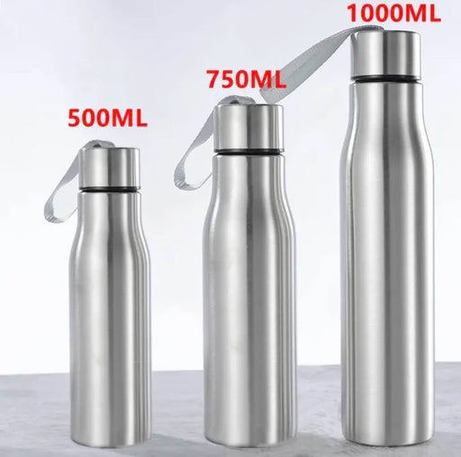 1000Ml/750ml Stainless Steel Water Bottle – Hot & Cold Insulated Sports Flask for Travel, Camping