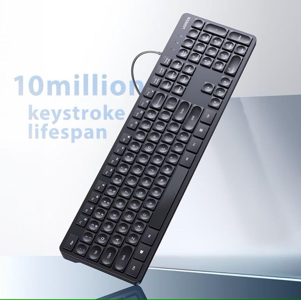 Ugreen 90875 Keyboard Wired 1.5 m for Windows / MacOS