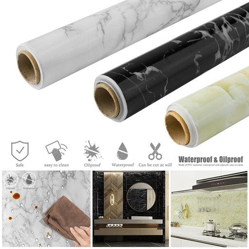 Self Adhesive Marble Wall Sticker 60X5m