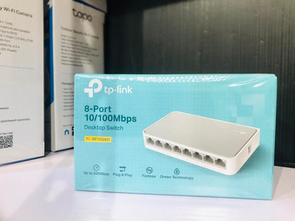 TP-LINK TL-SF1008D 8-Port 10/100Mbps Desktop Switch
