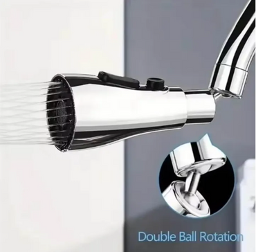 360° Rotating Faucet Aerator Attachment | Adjustable Kitchen Sink Sprayer with Extendable Nozzle