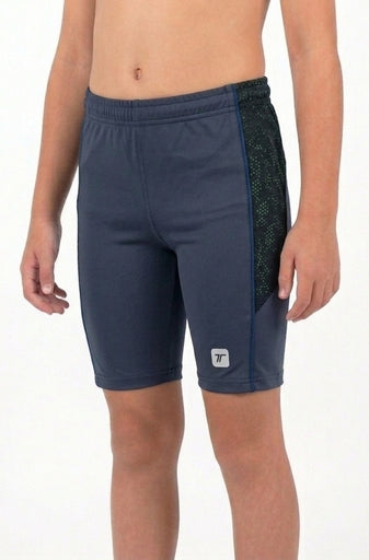 TRE Boys Quick-Dry Swimming Shorts with Mesh Liner | Kids Swim Trunks