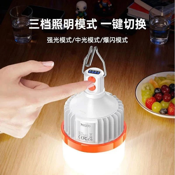 Yesido DH16 Extendable 60W Cool White LED Emergency Light – Rechargeable