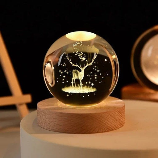 Crystal Ball Night Lamp - Model 2