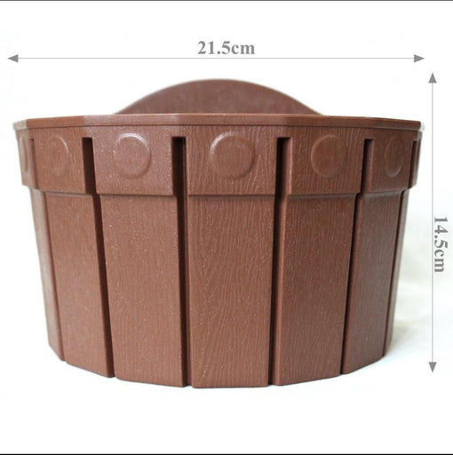 Wall Hanging Pot 5 Pcs Pack C1347 - Random Colours
