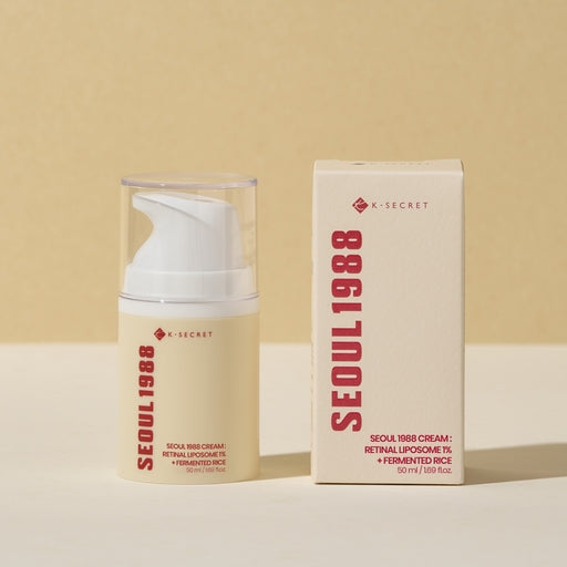 K-Secret SEOUL 1988 Cream : Retinal Liposome 1% + Fermented Rice-(50Ml)