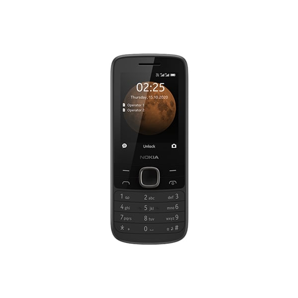 Nokia 225 4G LTE Mobile Phone: Dual SIM Button Phone with MP3 Player & FM Radio