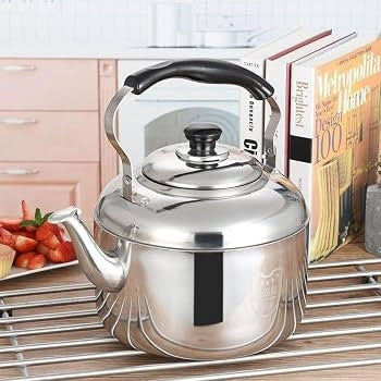 Stainless Steel Kettle Large Size 5 Liters / 6 Liters