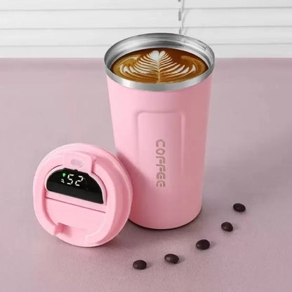 500Ml Thermos Bottle Smart Cup Flask Vaccum and Bottle Digital with Temperature Display