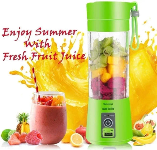 14.3Oz Portable USB Rechargeable Mini Juice Blender