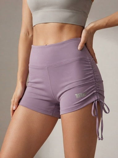 TRE High-Waist Drawstring Short